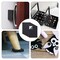 10PCS 1mm Thick Self-Adhesive Foam Sheet 8.3x11.8 Insulation Foam for Halloween Decor, Containers and Furniture Protection, Black